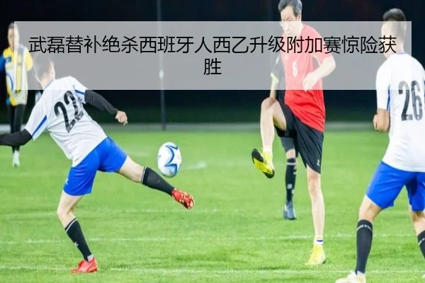 武磊替补绝杀西班牙人西乙升级附加赛惊险获胜